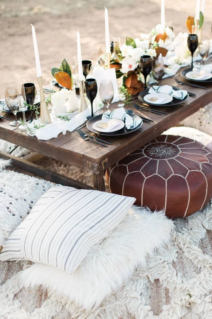 Hudson Rustic Low Farm Table Provenance Rentals Los Angeles Event Rentals Provenance Rentals